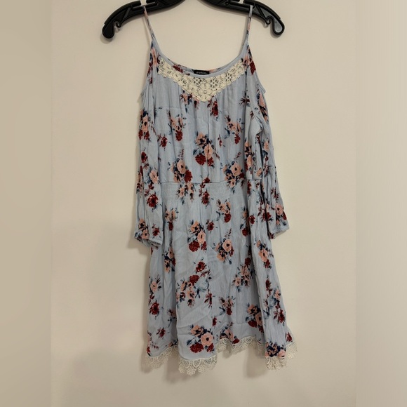 Zunie Other - Zunie (GIRLS) size 16 blue floral dress